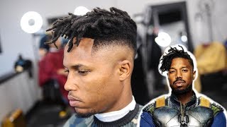 Men Hair How To Do Finger Coils With A Comb On Natural