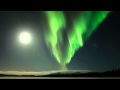 One night in Finnish Lapland with northern lights.