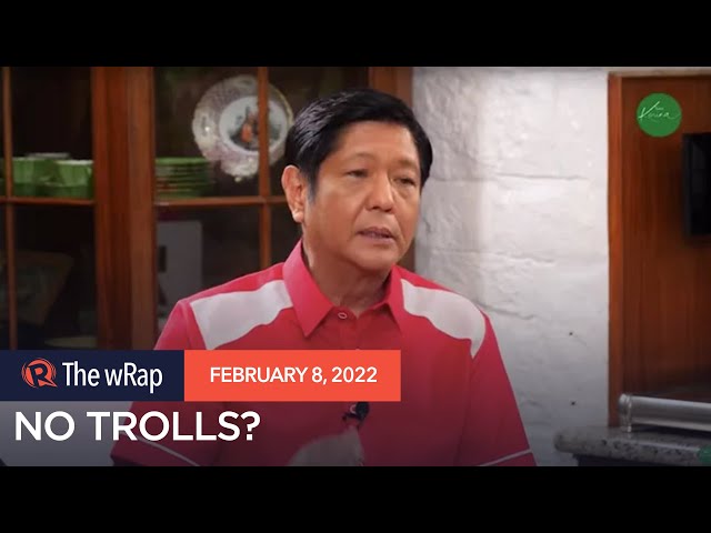 Marcos insists he has no trolls, says fake news ‘dangerous’