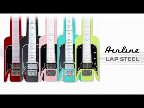 Airline Guitars Lap Steel Shell Pink image 11