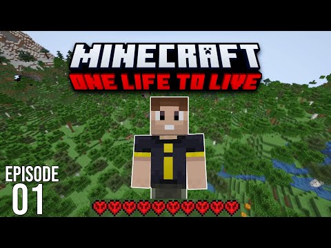 My Toughest Minecraft Challenge Yet! - Minecraft: One Life To Live (Episode 01)