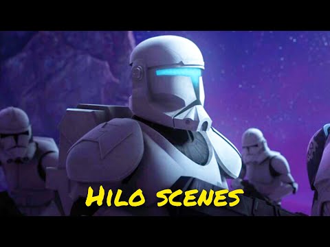All lieutenant Hilo scenes - The Bad Batch