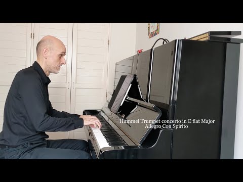 Hummel trumpet concerto in E flat Major - Allegro con spirito - accompaniment - play along