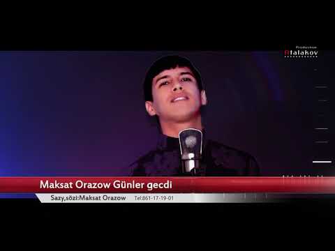 MAKSAT ORAZOW GUNLER GECDI 2021