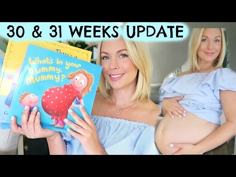 30 & 31 WEEK PREGNANCY UPDATE Video