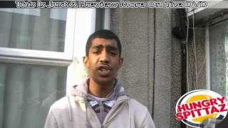 Hungry Spittaz DVD Preview : Tiny And Griminal Freestyle and Studio Section