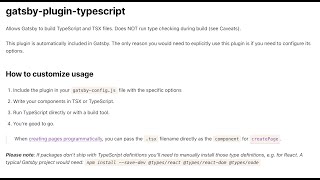 Gatsby error with Typescript and CSS modules