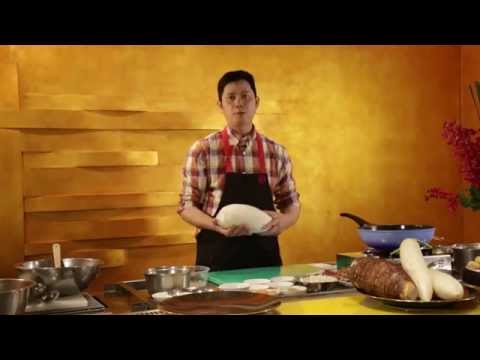 Michelin Star Cured Meat Taro Cake