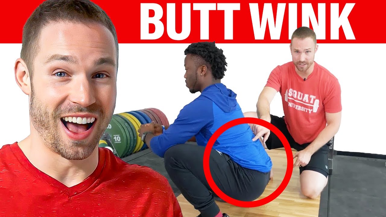 Get Rid of Butt Wink [Proper Squat Form Guide]