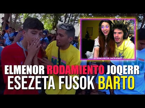 EL MENOR FUSOK EL BARTO vs ESEZETA JOQERR RODAMIENTO ¡LA GIRA DEM! 🔥 (REACCIÓN)