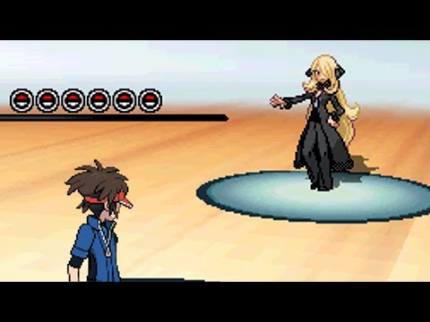 Final Battle vs Cynthia!! [Pokemon Black 2]