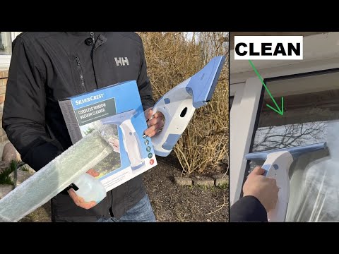 Window Vacuum Cleaner from Silvercrest/LIDL