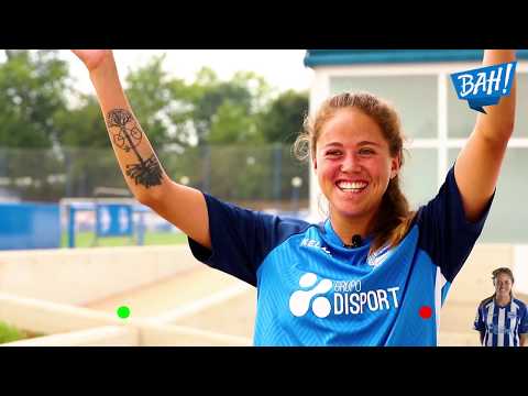 CHALLENGE ⚽ | Vera Martínez y Sofía Hartard de espaldas a portería 🙈