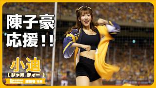 法被もはだける陳子豪応援📣小迪（シャオディー） Passion Sisters 中信兄弟啦啦隊  臺北大巨蛋 2024/10/19【台湾チアTV】