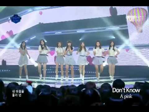 [K-POP] Mnet - M countdown, A pink - Don't Know