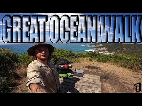 Great Ocean Walk SOLO day 1/2 (4K) MAVIC II MINI
