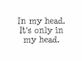 In my head No Doubt. (Lyrics)