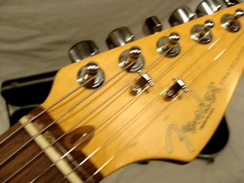 1997 Fender USA Stratocaster Black.mpg