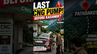 Delhi to Kashmir in a CNG Car | Last CNG Station