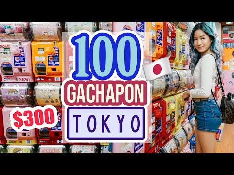 日本東京秋葉原 100 個 GACHAPON 膠囊玩具 🇯🇵 (100 GACHAPON Capsule Toys in AKIHABARA - TOKYO, JAPAN 🇯🇵)