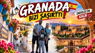Endülüs'ün büyülü şehri Granada🌟 Çocukla büyük İspanya Turuna katıldık. 🤭