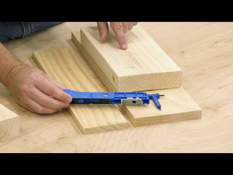 Kreg® 300-Series Pocket-Hole Jigs: Adjusting your jig stops