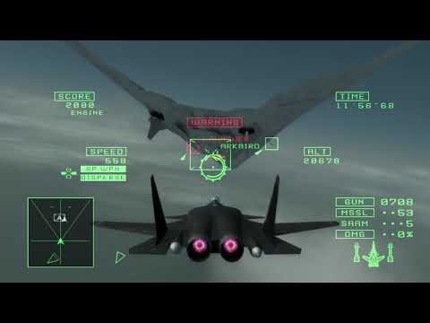 ACE COMBAT™ 5 THE UNSUNG WAR_ Razgriz VS Arkbird