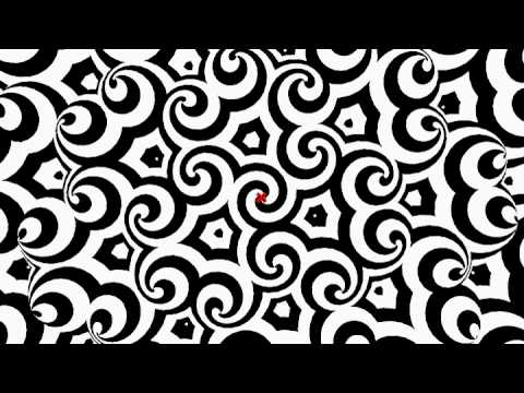 Moving Afterimage Optical Illusion (Makes you feel dizzy)