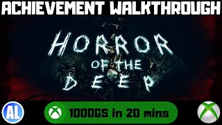 Horror of the Deep Full #Xbox Achievement Walkthrough