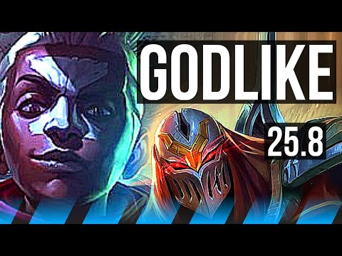 EKKO vs ZED (MID) | 14/1/10, Godlike | EUW Master | 25.8