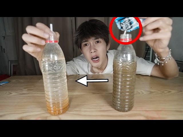 Challenge: Drinking Stinky Ditch Water with Wriggling Worms!