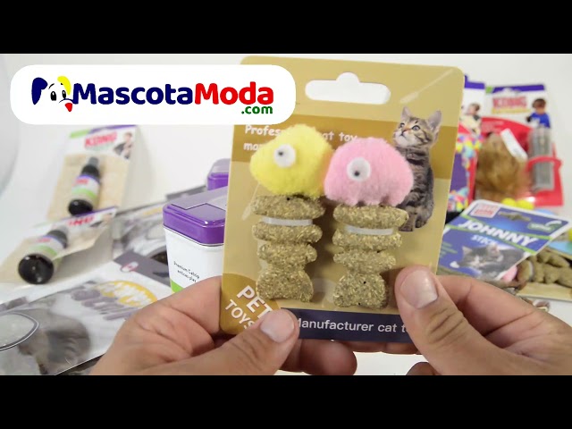 Vídeo relacionado con OSDUE Juguetes Hierba Gatera, 3 Piezas Juguetes de Catnip con Hierba Gatera, Suave y Duradero Juguetes para Masticar para Nteracción con Mascotas para Que los Gatos Mastiquen y Jueguen Color Sólido