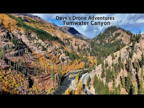 Breathtaking Aerial Views of the Fall Foliage in Leavenworth | Stunning Drone Footage in 4K