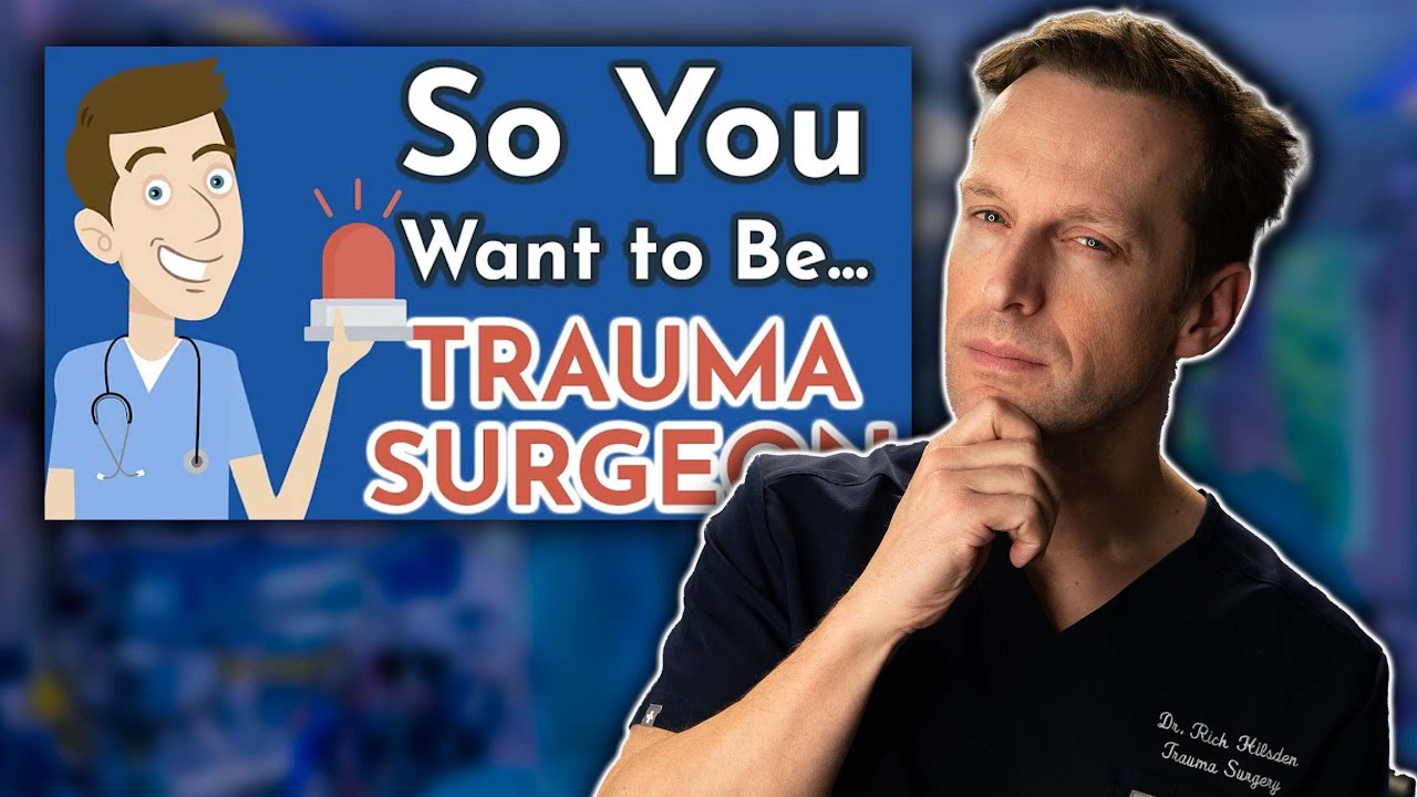 Trauma Surgeon REACTS TO: So you Want to be a Trauma Surgeon - Med School Insiders