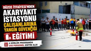 4 Günlük Programda 250 Personel Eğitim Aldı