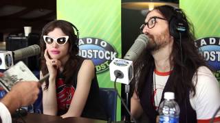 Sean Lennon &amp; Charlotte Kemp Muhl - Mountain Jam 2014 - Radio Woodstock 100.1 WDST