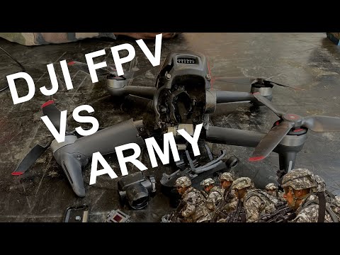 DJI FPV VS ARMY (CRASH) !!!