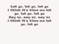 Let Go By SafetySuit (Lyrics)