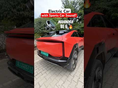 Thumbnail for Mahindra BE 6 with V8 Petrol Engine Sound 🔥 #manishbhardwaj #electriccarreview #evcar #shorts by Car, Mahindra & Mahindra
