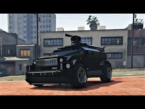 Our Awesome Armored HVY Menacer! Our Buy & Customization Review! - Lets Play GTA5 Online HD E328