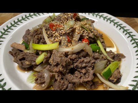 소불고기 만들기 ( Beef Bulgogi ) | 소불고기 황금레시피 | 불고기 양념 맛있게 하는방법 ( How to make Bulgogi Seasoning Delicious )