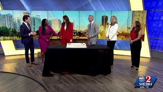 WESH 2 News Meteorologist Kellianne Klass will be signing off Friday
