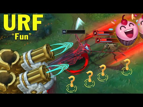 URF is Fun LOL (200 IQ Yone, Sivir Hexakill, URF Zed 1v5 One Shot...)