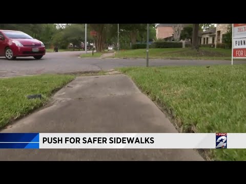 Push for safer sidewalks