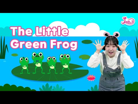 The Little Green Frog | mother goose | 영어 동요 | 율동동요 | 젤링 | Jelliiing