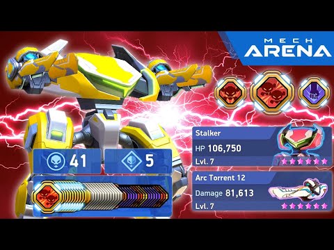 Arc Torrent 12 - New Weapon - Stalker Mech Arena