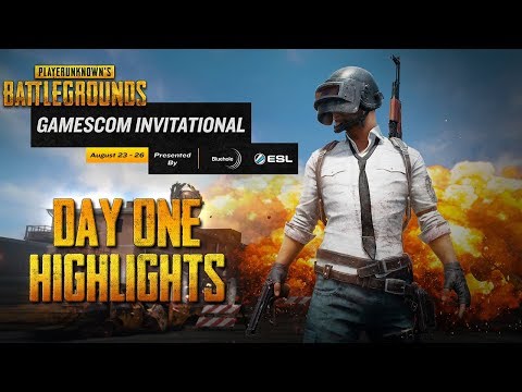 Gamescom PUBG Invitational Highlights Day 1 (Solos)