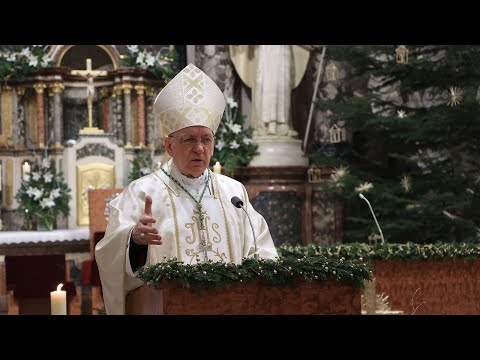 Propovijed biskupa Škvorčevića na Staru godinu u Požegi