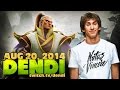 Dota 2 Stream: Na`Vi Dendi - Invoker (Gameplay ...