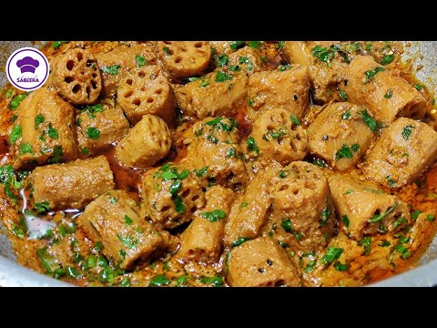 Sindhi Beh Recipe | Lotus Root Recipe in Yogurt & Imli | Cooking With Sabeera